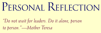 Personal Reflection